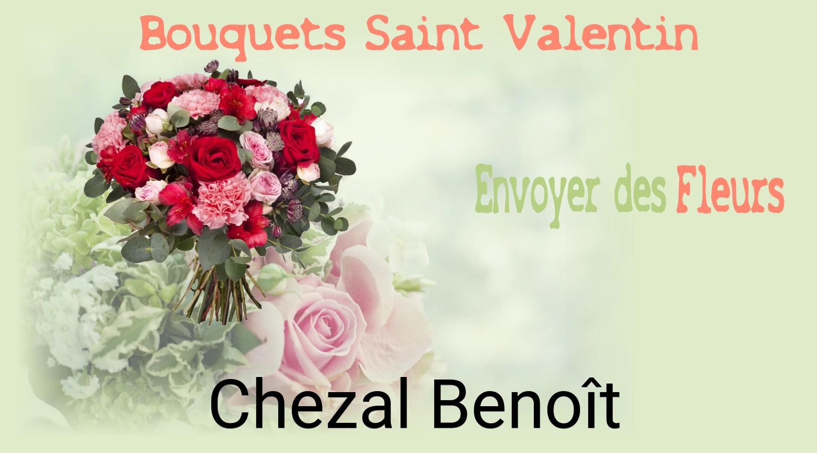 Roses de Saint-Valentin livrées à Chezal-Benoît